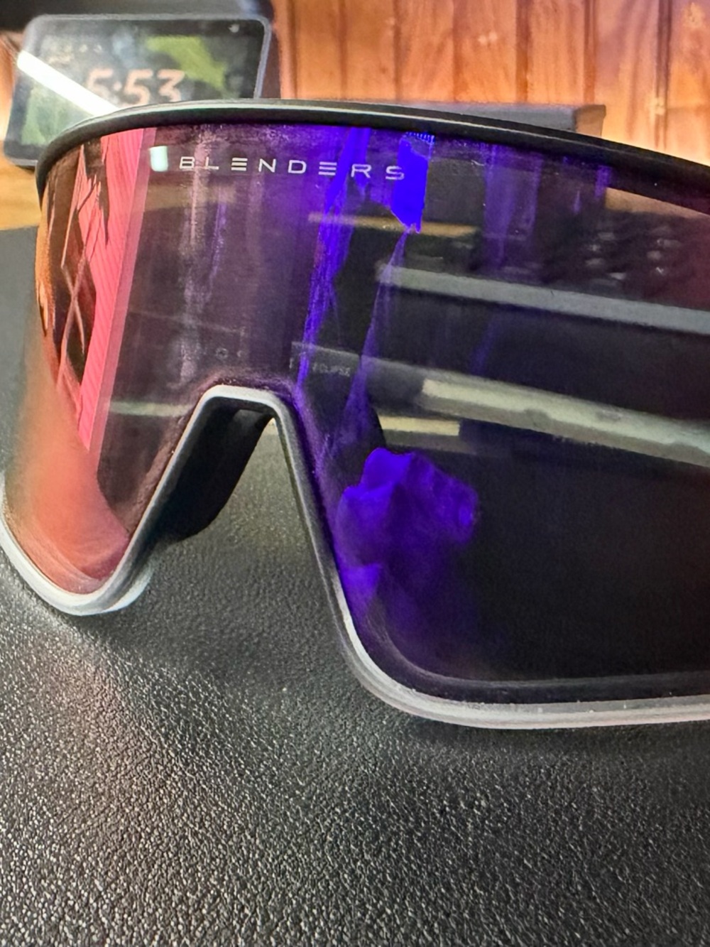 Blenders Eclipse Sunglasses — Polarized Mirror Lens - Phantom Boss Edition
